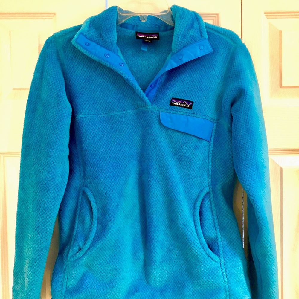 Patagonia blue sweater